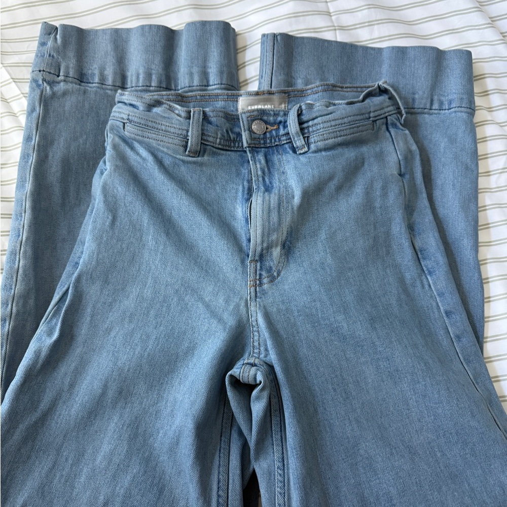Everlane High Rise Wide Leg Mariner Jean - Picture 3 of 5